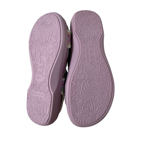 TRAQ by Alegria Baby Bloomer Strappy Sandals Womens US 7-7.5 EU 37 Pink NIB - Picture 6 of 8